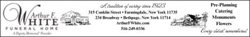 Arthur F White Funeral Home Inc Wide Sponsorship Banner