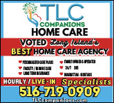 TLC Companions Home Healthcare Tall Sponsorship Banner